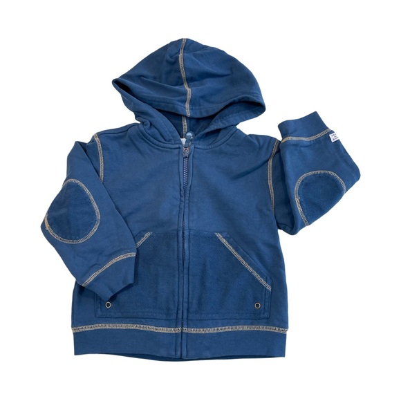 Janie and Jack Whale Expedition Hooded Sweatshirt 2T - Picture 1 of 4